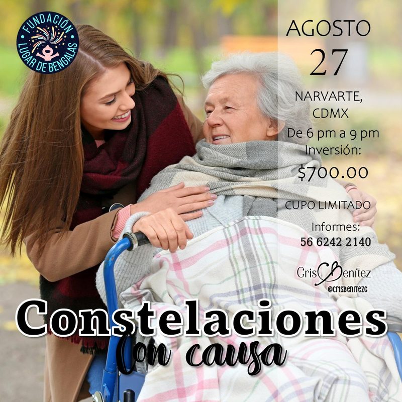 Constelaciones con Causa, 27 de agosto, Narvarte CDMX